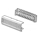 Boitier de Fusibles, Fusibles et Visserie pour Renault R4 4L.