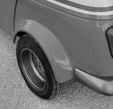 Renault R4 4L fender extensions in Polyester