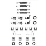 Springs and spring kit for brake shoes and brake caliper for Renault R4 4L.