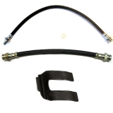 Front and Rear Brake Hose for Renault 4, R4, 4L.