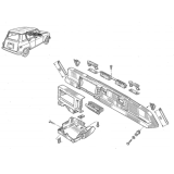 Tableau de Bord et Assemblage de Tableau de Bord de Renault R4 4L