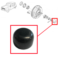 Bouchon de Moyeu Arrière. Pour Renault R4 4L. Fixation sur Tambour.