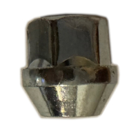 Wheel Nut for Stud of the 4x100 Hub and Drum Kit of Renault R4 4L. M12x1.5. 60° cone. Overall Height 17mm.