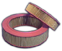 Air filter for Renault Estafette from 1962 to 1968. Flat air box.