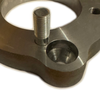 Goujon de Fixation de Roue sur Cale VA3501-4X130 ou VA3501-5X130 pour Renault Estafette. A l'Unité. L=60 mm.