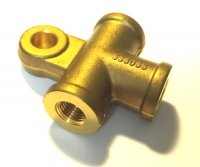 Tee, hydraulic connector for Renault R4 4L or Renault Estafette.