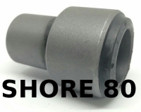 Silent rear axle block for Renault R4 4L, left or right side, improved hardness SHORE 80.
