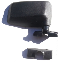 Rearview mirror plastic for Renault R4 4L, Right side.