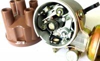 Complete Ducellier type distributor for Renault R4 4L with Cléon 956 or 1100cc engine.