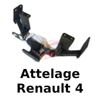 Towbar for Renault R4 4L sedan or F4 van.