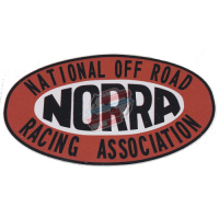 Autocollant "NORRA", "National Off Road Racing Association. Version XL !