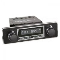 Retrosound Look "Blaupunkt" Car Radio San Diego Box for Renault R4 4L Equipped with Console VA9999-CCA7
