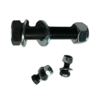 kit Visserie pour Silent bloc pour Tirant de Chasse, Tirant de Direction pour Renault R4 4L. Kit de 3 Boulons.