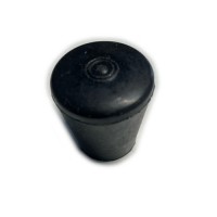 Rubber Button for Renault R4 4L Hood Opening. Model for Axle with No Screw.  Diam. 4mm.