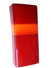 Tail lights plate for Renault R4 4L F6 van. Left side. Without the seal.