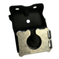Cale Sinpar de Réhausse pour Support Moteur pour Renault R4 4L à Moteur Cléon 956 ou 1108cc. Côté Gauche ou Droit. Aluminium. Epaisseur 8mm. Avec Oreilles Anti-Perte. V2.0.