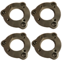 4 Space Change Shims for Renault Estafette Wheels. For 4x130 rims. Without screws. NOT APPROVED, ON-CIRCUIT USE ONLY.
