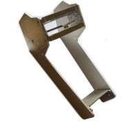 Kit Complet Support Autoradio 1 Din et Console Centrale en Aluminium pour Renault R4 4L. Modèle Déposé. Livré Brut à Polir ou à Peindre.