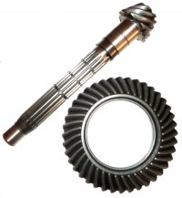 8x40 crown wheel and pinion for Renault Estafette, equivalent to 7x35.