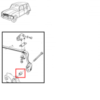 Douille Renforcée en Bronze pour Silent Bloc de Barre Stabilisatrice pour Renault R4 4L. Pour Silent Bloc avec Insert Métallique Long. A l'Unité.