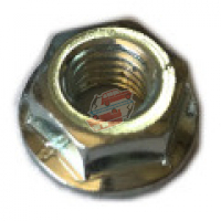 Bumper fixing nut for Renault R4 4L. For front and rear bumpers.