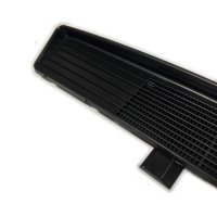 Lower Windscreen Grille for Renault R4 4L. Model with Cap. With Shutter on the Back.
