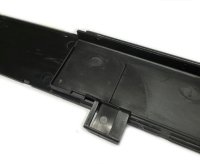 Lower Windscreen Grille for Renault R4 4L. Model with Cap. With Shutter on the Back.