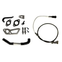 32 DIS carburetor adaptation kit (VA12101-32CARB) on 28IF carburetor pipe for Renault 4L.
