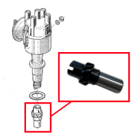 Pignon Entrainement de l'Allumeur pour Moteur Cleon de Renault R4 4L ou Renault Estafette.