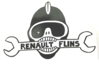 Sticker Renault R4 4L or Renault Estafette - May 68 - "Renault Flins"
