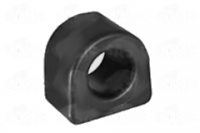 Mounting rubber for stabilizer bar for Renault R4 4L. Diameter of the bar: 16mm