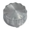Replacement/Repair Lens for VA81401-1 or VA81401-1B Dome Lights. Large Model. V2.0. For Renault R4 4L or Renault Estafette. Sold Individually.