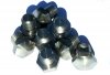 Set of  5 hubcap screws for Renault R4 4L strictly compliant with the origin. Stainless steel.