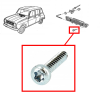 Vis pour Fixation de la Grille de Bas de Pare-Brise pour Renault R4 4L. Taille Proche Origine A l'Unité.