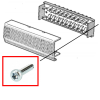 Vis de Fixation du Boîtier de Fusible pour Renault R4 4L. Pour Boîtier de Fusible Identique à la Photo de l'Article. A l'unité.