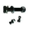 kit Visserie pour Silent bloc pour Tirant de Chasse, Tirant de Direction pour Renault R4 4L. Kit de 3 Boulons.