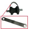 Flange for Small Exhaust Tube Silent Block for Renault R4 4L