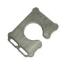 Sinpar Wedge for Engine Support for Renault R4 4L with Cléon 956 or 1108cc engine. Left or Right side. Aluminum. Thickness 8mm. V2.0.