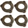 4 Cales Changement d'Entraxe pour Roues de Renault Estafette. Pour Jantes en 4x130. Sans Visserie. NON HOMOLOGUEES, UTILISATION SUR CIRCUIT UNIQUEMENT.