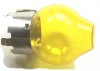 Capsule "phares jaunes" pour Renault R4 4L berline ou fourgonnette F4 ou F6 ou Renault Estafette, pour ampoule H4.