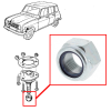 Brake Nut for Upper Suspension Ball Joint of Renault R4 4L. From the year of production 1968.