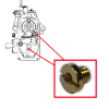 Gicleur Principal ou d'Automaticité Valeur 94. Pour Carburateur 32 VA12101-32CARB de Renalt R4 4L ou VA1580-1 de Renault Estafette. A l'Unité.