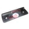 Mirror base plate gasket for Renault R4 4L sedan with plastic mirror.