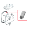 Joints au Mètre Linéaire Adaptable pour Deux Custodes Arrières pour Renault R4 4L Berline, Ouvrantes/Pop Out. Le Kit Comprends la Longueur Totale Nécessaire.