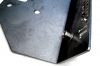 Box holder for motor protection plate for Renault R4 4L.
