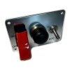 Platine de Démarrage avec Protection pour Renault R4 4L Préparée Raid. Version Avec un Interrupteur Accessoire + Câblage.