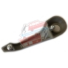 Gray plastic door handle for Renault R4 4L. Right side. Original quality.