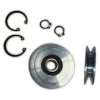 Bearing + Pulley + Circlips to Repair any Belt Tensioner (Except 2 Bearing Models). For Renault Estafette, Renault R4 or 4L.