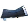 Seat cover set for Renault R4 model 1962. Front bench, right side. Blue color.