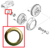 Bearing washer, rear bearing oil seal seat for Renault R4, 4L manufactured from 10.1976.